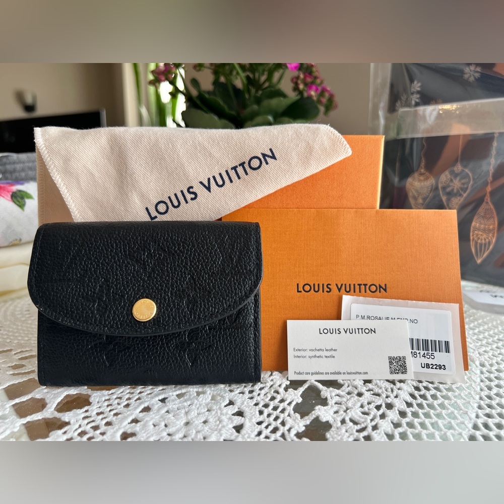 Louis Vuitton Rosalie Noir Empreinte